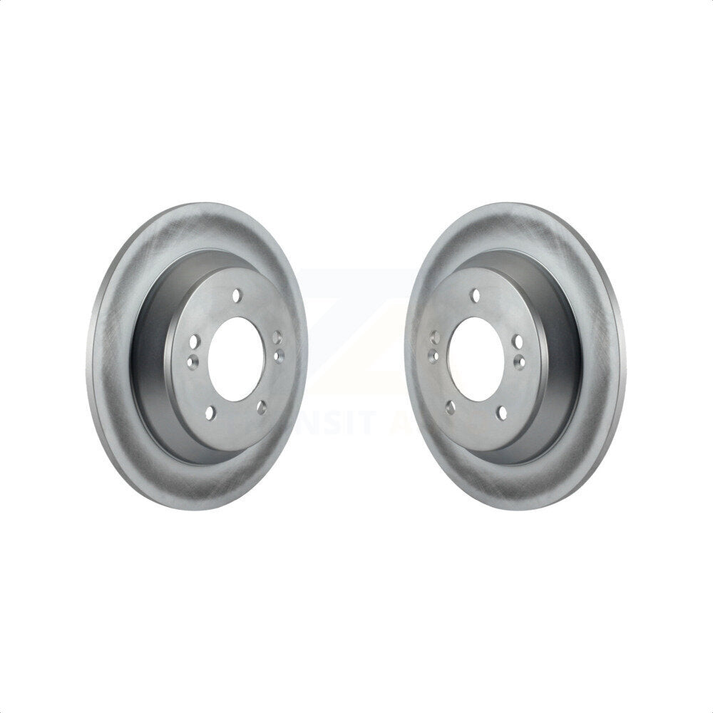 [Arrière] Kit de disque (revêtu) de frein pour 2014-2017 Kia Rondo KG-100683 par Genius