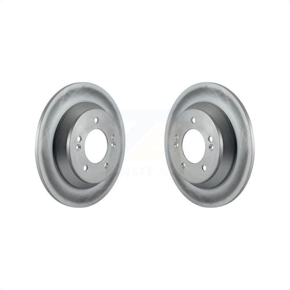 [Arrière] Kit de disque (revêtu) de frein pour 2014-2017 Kia Rondo KG-100683 par Genius