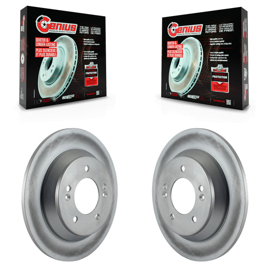 [Arrière] Kit de disque (revêtu) de frein pour 2014-2017 Kia Rondo KG-100683