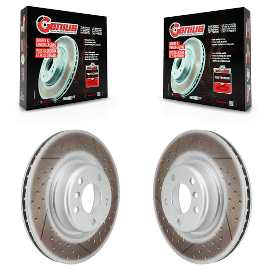 [Arrière] Kit de disque (revêtu) de frein pour BMW 328i 428i 320i xDrive 228i M235i 230i Gran Coupe M240i KG-100686