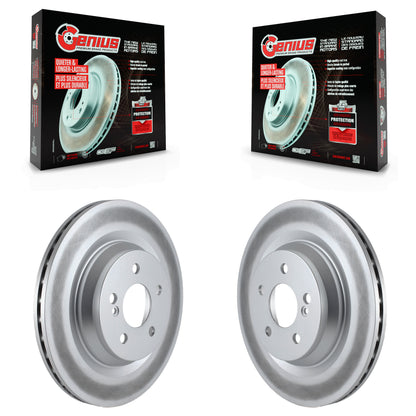 [Arrière] Kit de disque (revêtu) de frein pour Mercedes-Benz S550 SL550 CL550 S600 S350 S400 CL600 S450 KG-100688