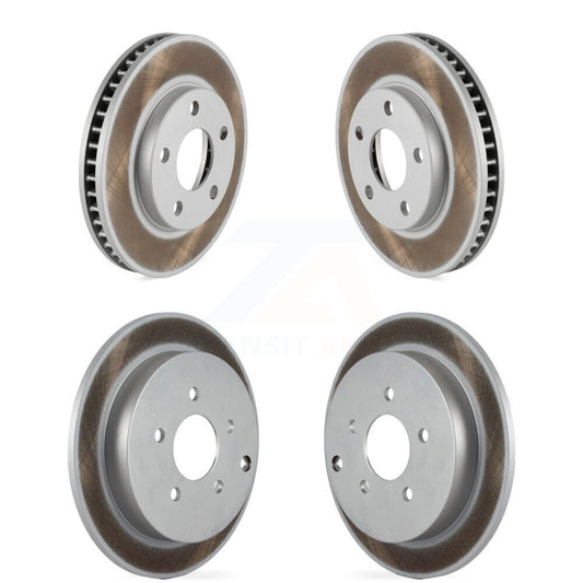 [Avant + Arrière] Kit de disque (revêtu) de frein pour 2002-2004 Pontiac Montana FWD avec rear brakes KG-100691