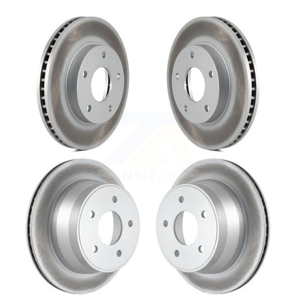[Avant + Arrière] Kit de disque (revêtu) de frein pour Chevrolet S10 Blazer GMC Sonoma Jimmy Oldsmobile Bravada Isuzu Hombre KG-100695