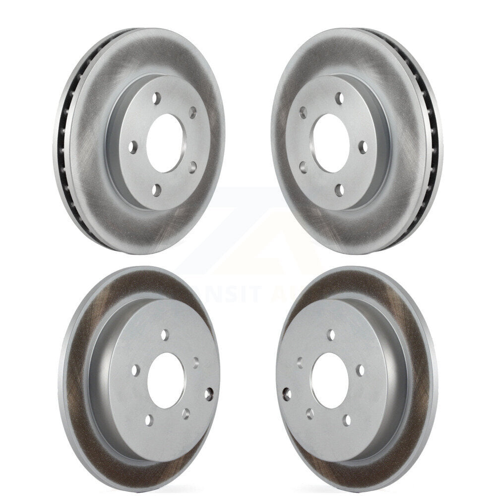 [Avant + Arrière] Kit de disque (revêtu) de frein pour Buick Rendezvous Pontiac Aztek KG-100705