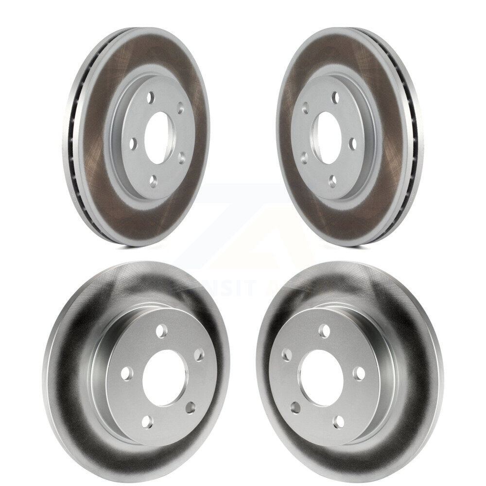 [Avant + Arrière] Kit de disque (revêtu) de frein pour Chevrolet Malibu Pontiac G6 avec 276mm Diameter Rotor KG-100714