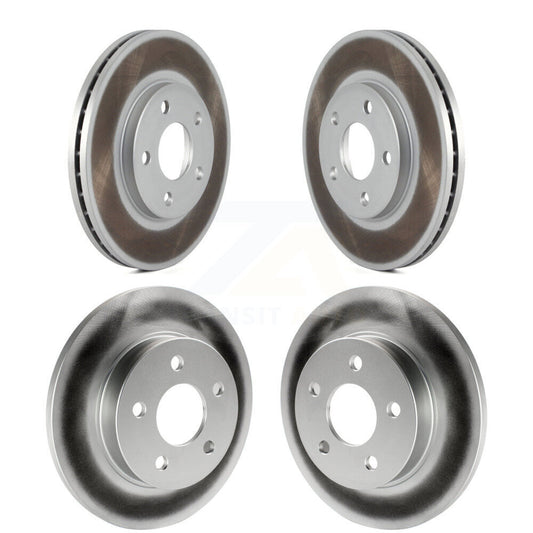 [Avant + Arrière] Kit de disque (revêtu) de frein pour Chevrolet Malibu Pontiac G6 avec 276mm Diameter Rotor KG-100714