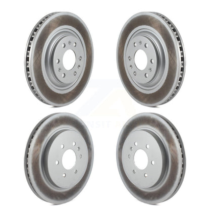 [Avant + Arrière] Kit de disque (revêtu) de frein pour 2004-2009 Cadillac SRX KG-100717