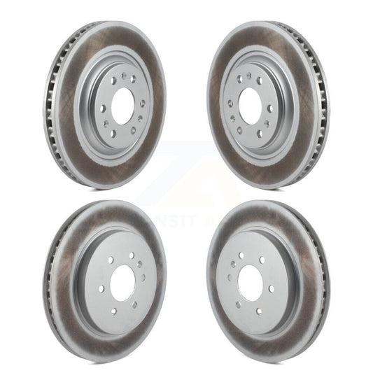 [Avant + Arrière] Kit de disque (revêtu) de frein pour 2004-2009 Cadillac SRX KG-100717