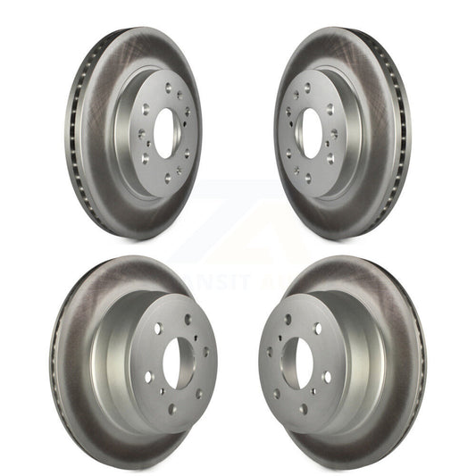 [Avant + Arrière] Kit de disque (revêtu) de frein pour Chevrolet Silverado 1500 GMC Sierra Tahoe Yukon Cadillac Suburban Escalade XL Avalanche ESV EXT KG-100720