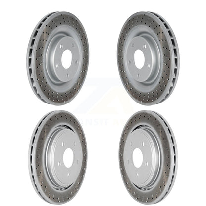 [Avant + Arrière] Kit de disque (revêtu) de frein pour Chevrolet Corvette Cadillac XLR KG-100722