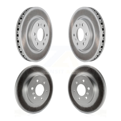 [Avant + Arrière] Kit de disque (revêtu) de frein pour Chevrolet Uplander Buick Terraza Pontiac Montana Saturn Relay KG-100725