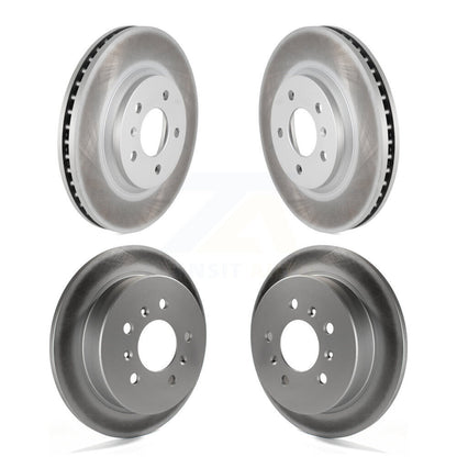 [Avant + Arrière] Kit de disque (revêtu) de frein pour Chevrolet Impala Monte Carlo KG-100730