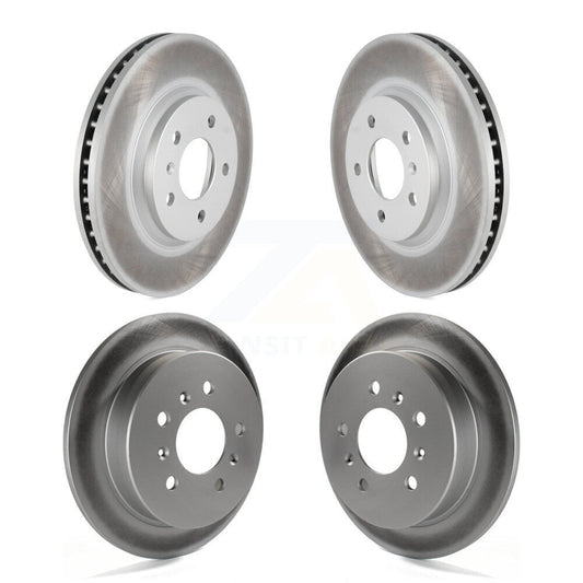 [Avant + Arrière] Kit de disque (revêtu) de frein pour Chevrolet Impala Monte Carlo KG-100730