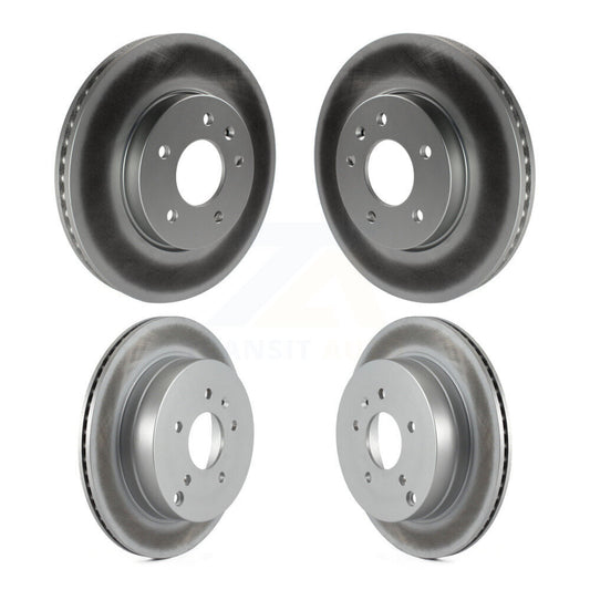 [Avant + Arrière] Kit de disque (revêtu) de frein pour Chevrolet Equinox Saturn Vue Captiva Sport Pontiac Torrent Suzuki XL-7 KG-100734