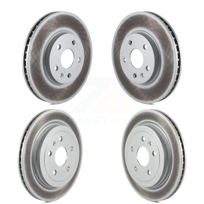 [Avant + Arrière] Kit de disque (revêtu) de frein pour Cadillac CTS sans Heavy Duty Brakes KG-100737