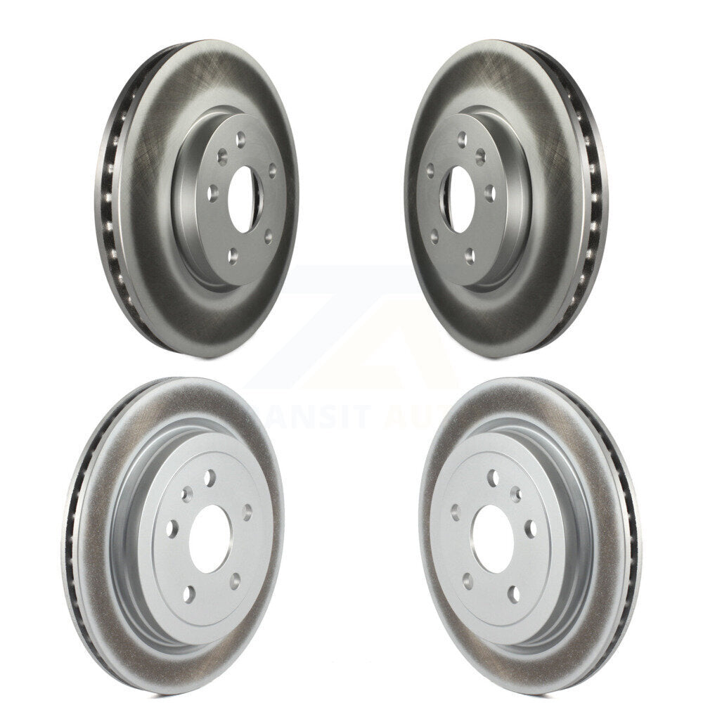 [Avant + Arrière] Kit de disque (revêtu) de frein pour 2010-2015 Chevrolet Camaro LT LS KG-100739