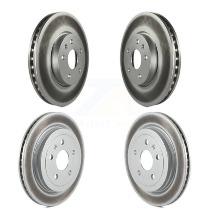 [Avant + Arrière] Kit de disque (revêtu) de frein pour 2010-2015 Chevrolet Camaro LT LS KG-100739