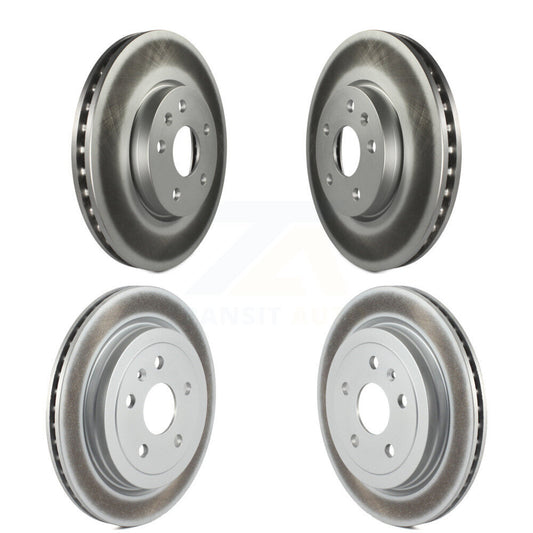 [Avant + Arrière] Kit de disque (revêtu) de frein pour 2010-2015 Chevrolet Camaro LT LS KG-100739