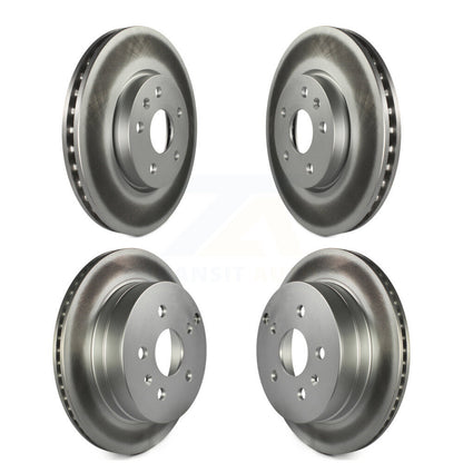 [Avant + Arrière] Kit de disque (revêtu) de frein pour 2010-2017 Chevrolet Equinox GMC Terrain KG-100740