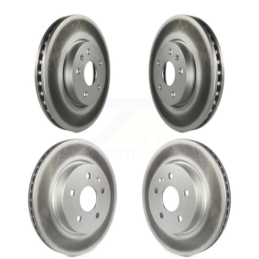 [Avant + Arrière] Kit de disque (revêtu) de frein pour Chevrolet Malibu Impala Buick LaCrosse Limited Allure KG-100741
