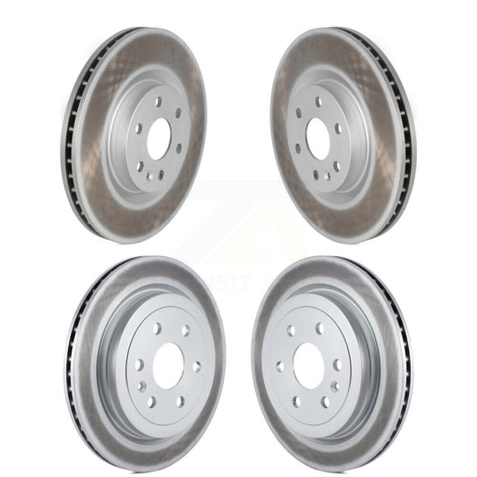 [Avant + Arrière] Kit de disque (revêtu) de frein pour Cadillac SRX Saab 9-4X KG-100742