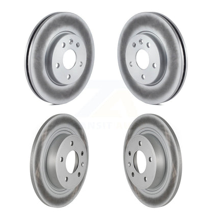 [Avant + Arrière] Kit de disque (revêtu) de frein pour 2013 Chevrolet Cruze avec 292mm Diameter Rotor KG-100744