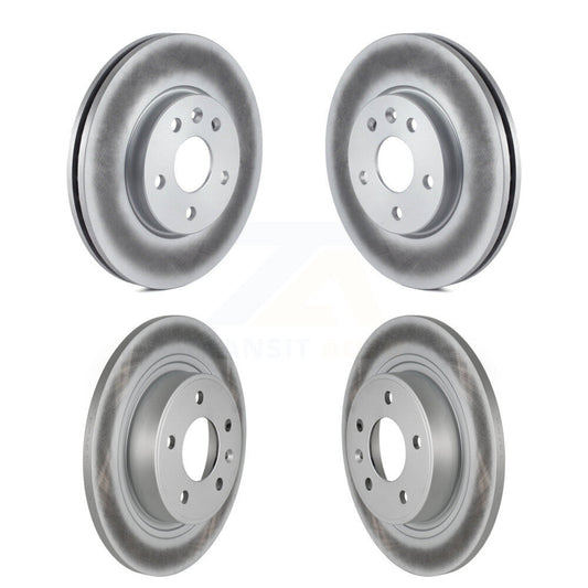 [Avant + Arrière] Kit de disque (revêtu) de frein pour 2013 Chevrolet Cruze avec 292mm Diameter Rotor KG-100744