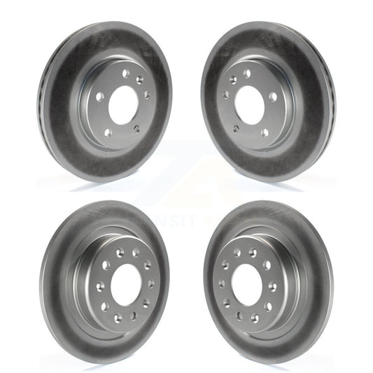 [Avant + Arrière] Kit de disque (revêtu) de frein pour Chevrolet Equinox Malibu GMC Terrain Buick LaCrosse KG-100751