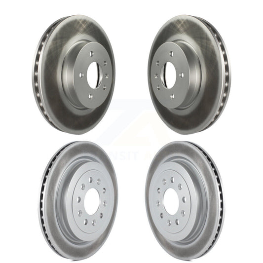[Avant + Arrière] Kit de disque (revêtu) de frein pour Cadillac ATS KG-100754