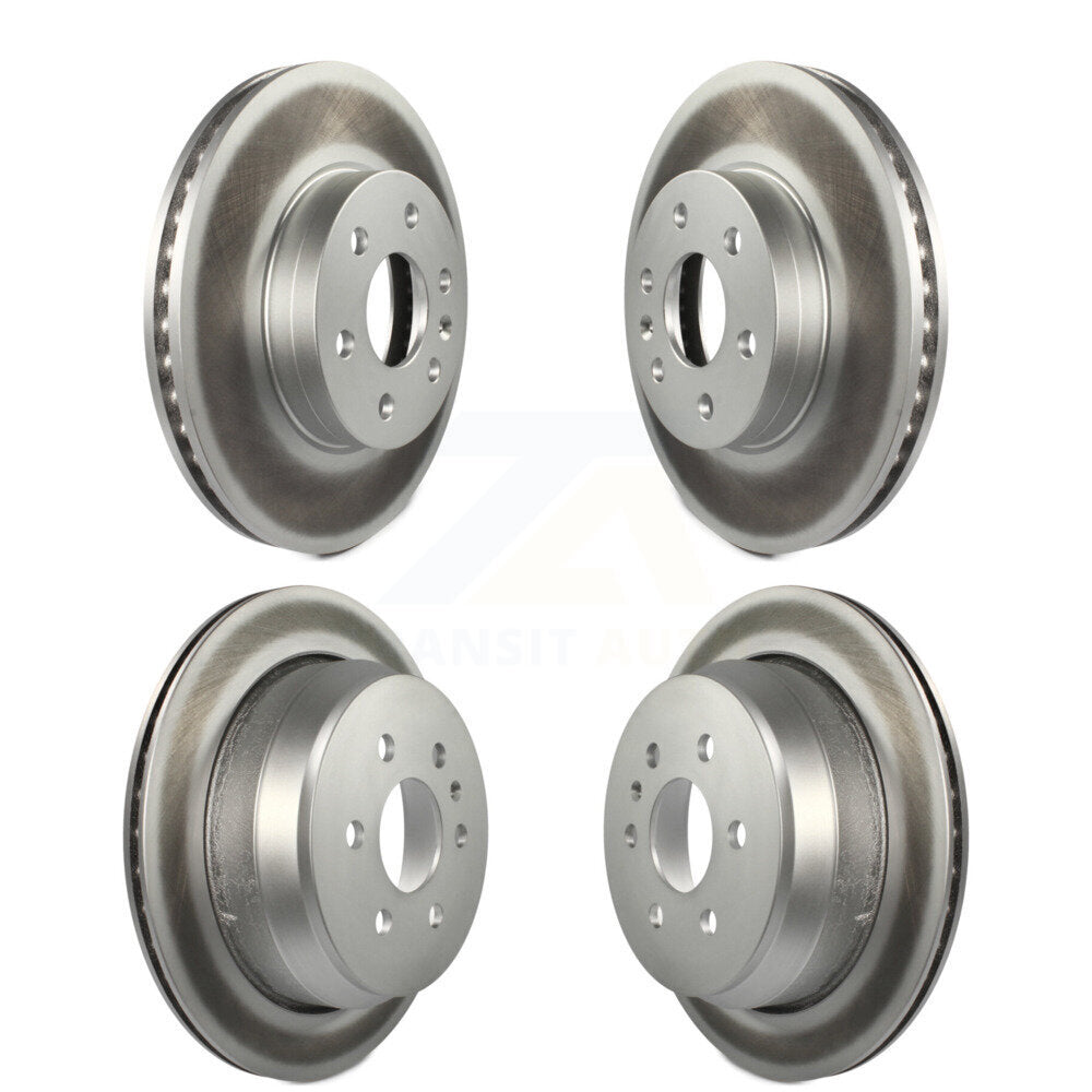 [Avant + Arrière] Kit de disque (revêtu) de frein pour 2015-2020 Chevrolet Colorado GMC Canyon KG-100755