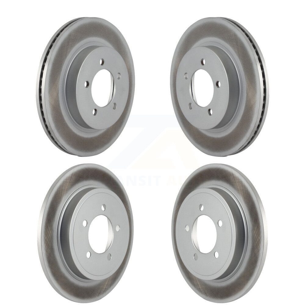 [Avant + Arrière] Kit de disque (revêtu) de frein pour Ford Explorer Mercury Mountaineer KG-100763