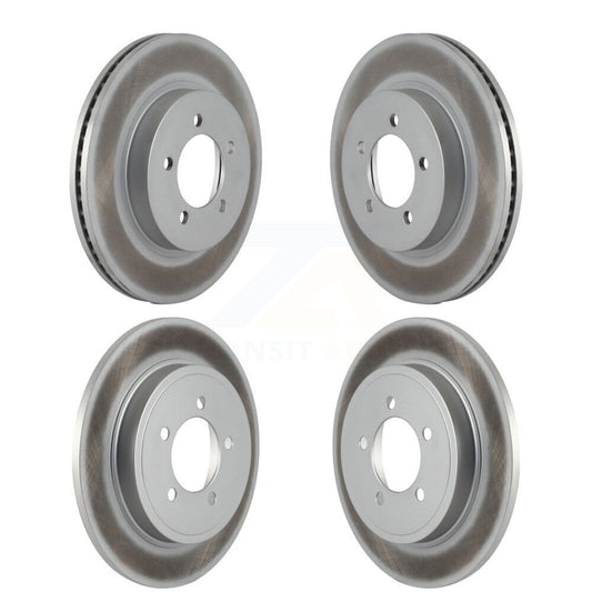 [Avant + Arrière] Kit de disque (revêtu) de frein pour Ford Explorer Mercury Mountaineer KG-100763