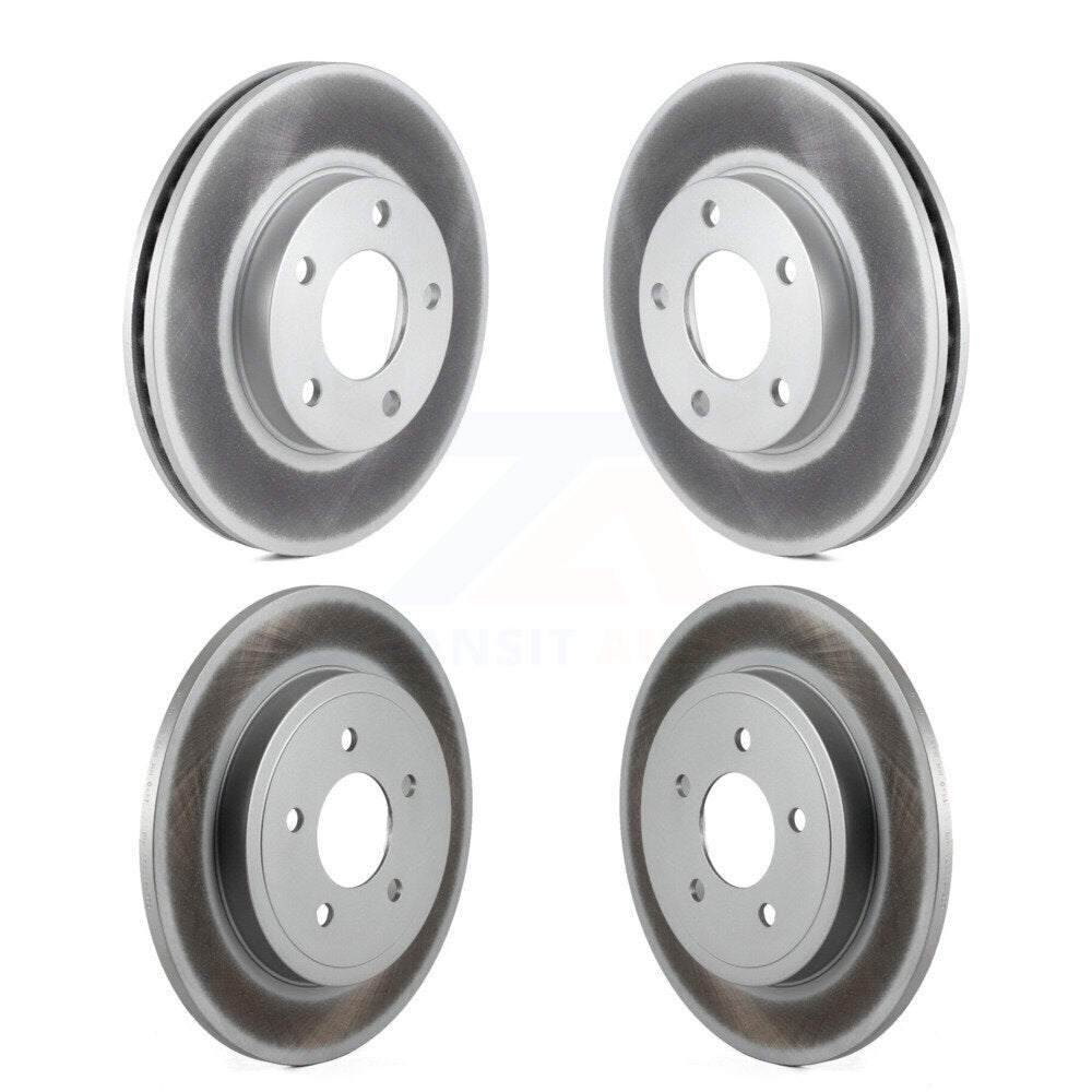 [Avant + Arrière] Kit de disque (revêtu) de frein pour Ford Escape Mercury Mariner Mazda Tribute KG-100764