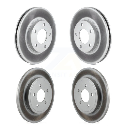 [Avant + Arrière] Kit de disque (revêtu) de frein pour Ford Escape Mercury Mariner Mazda Tribute KG-100764