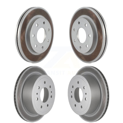 [Avant + Arrière] Kit de disque (revêtu) de frein pour Ford F-150 Lincoln Mark LT 4WD KG-100773