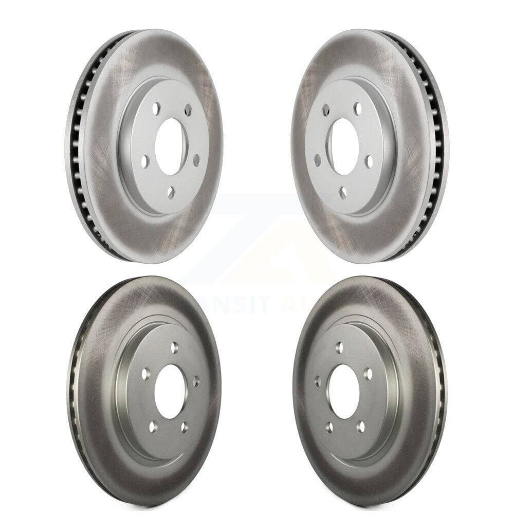 [Avant + Arrière] Kit de disque (revêtu) de frein pour 2005-2010 Ford Mustang Base KG-100780