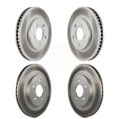 [Avant + Arrière] Kit de disque (revêtu) de frein pour 2005-2010 Ford Mustang Base KG-100780