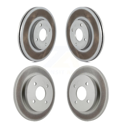 [Avant + Arrière] Kit de disque (revêtu) de frein pour 2005-2007 Ford Focus rear brakes KG-100781