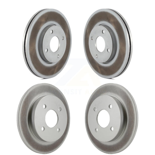 [Avant + Arrière] Kit de disque (revêtu) de frein pour 2005-2007 Ford Focus rear brakes KG-100781
