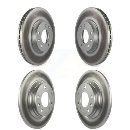 [Avant + Arrière] Kit de disque (revêtu) de frein pour Ford Fusion Mazda 6 Lincoln MKZ Mercury Milan Zephyr KG-100783