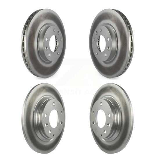 [Avant + Arrière] Kit de disque (revêtu) de frein pour Ford Fusion Mazda 6 Lincoln MKZ Mercury Milan Zephyr KG-100783