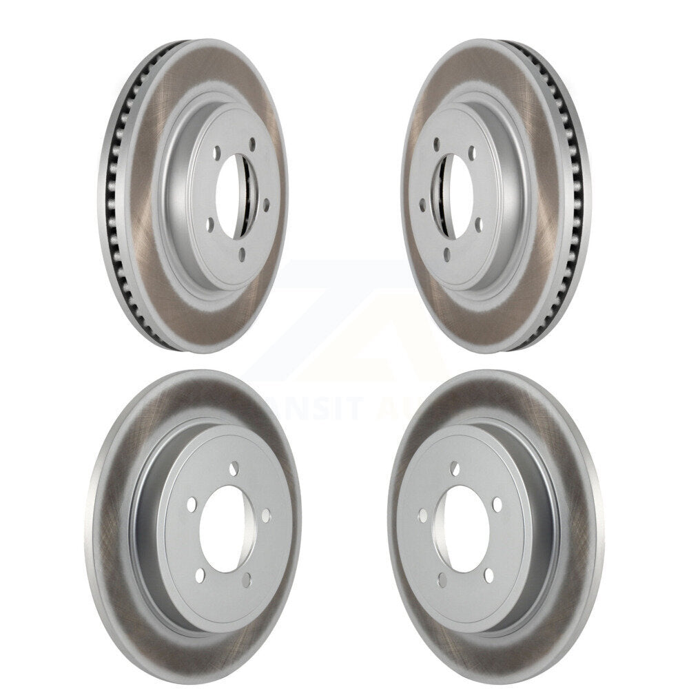 [Avant + Arrière] Kit de disque (revêtu) de frein pour Ford Explorer Sport Trac Mercury Mountaineer KG-100784