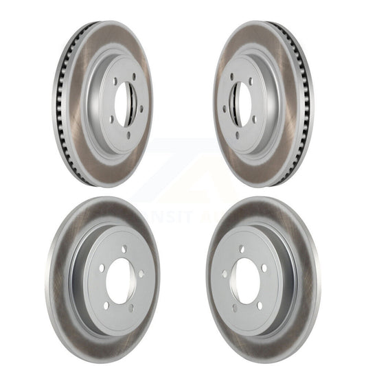 [Avant + Arrière] Kit de disque (revêtu) de frein pour Ford Explorer Sport Trac Mercury Mountaineer KG-100784