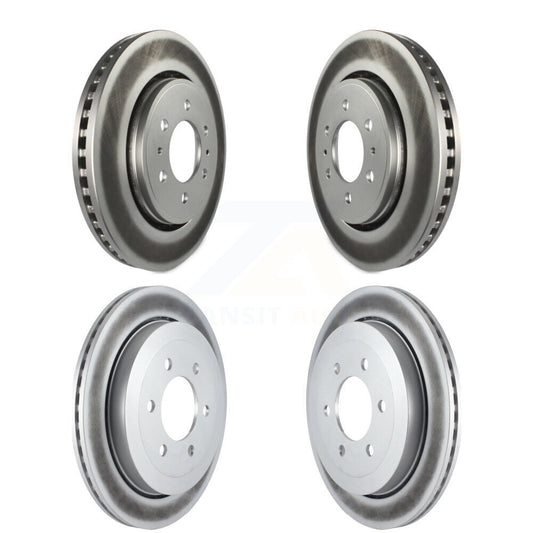 [Avant + Arrière] Kit de disque (revêtu) de frein pour 2007-2017 Ford Expedition Lincoln Navigator KG-100787