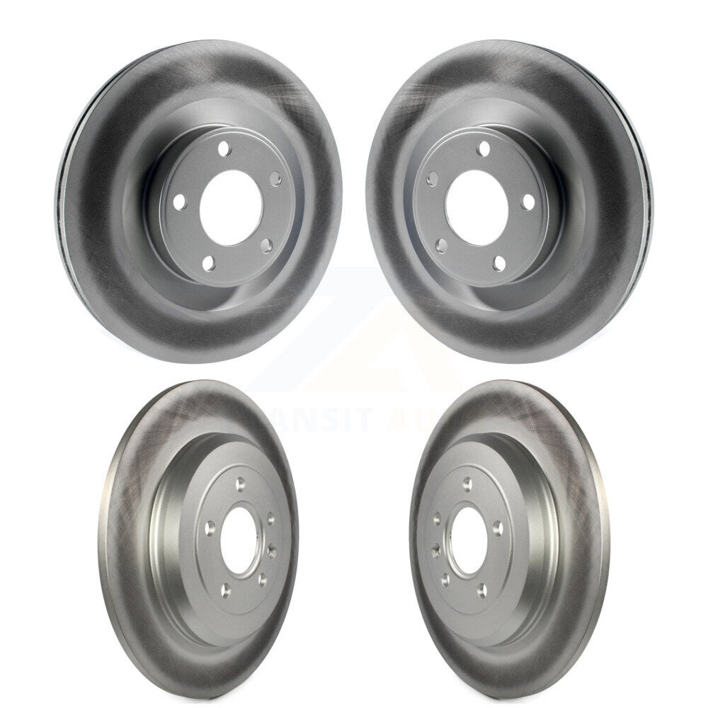 [Avant + Arrière] Kit de disque (revêtu) de frein pour Ford Edge Lincoln MKX KG-100791