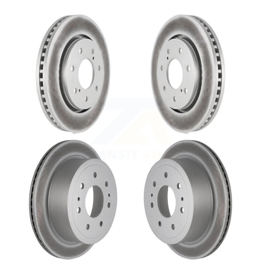 [Avant + Arrière] Kit de disque (revêtu) de frein pour 2010-2011 Ford F-150 avec 7 Lug Wheels KG-100797