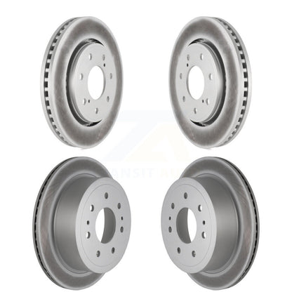 [Avant + Arrière] Kit de disque (revêtu) de frein pour 2010-2011 Ford F-150 avec 7 Lug Wheels KG-100797