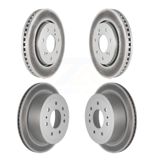 [Avant + Arrière] Kit de disque (revêtu) de frein pour 2010-2011 Ford F-150 avec 7 Lug Wheels KG-100797