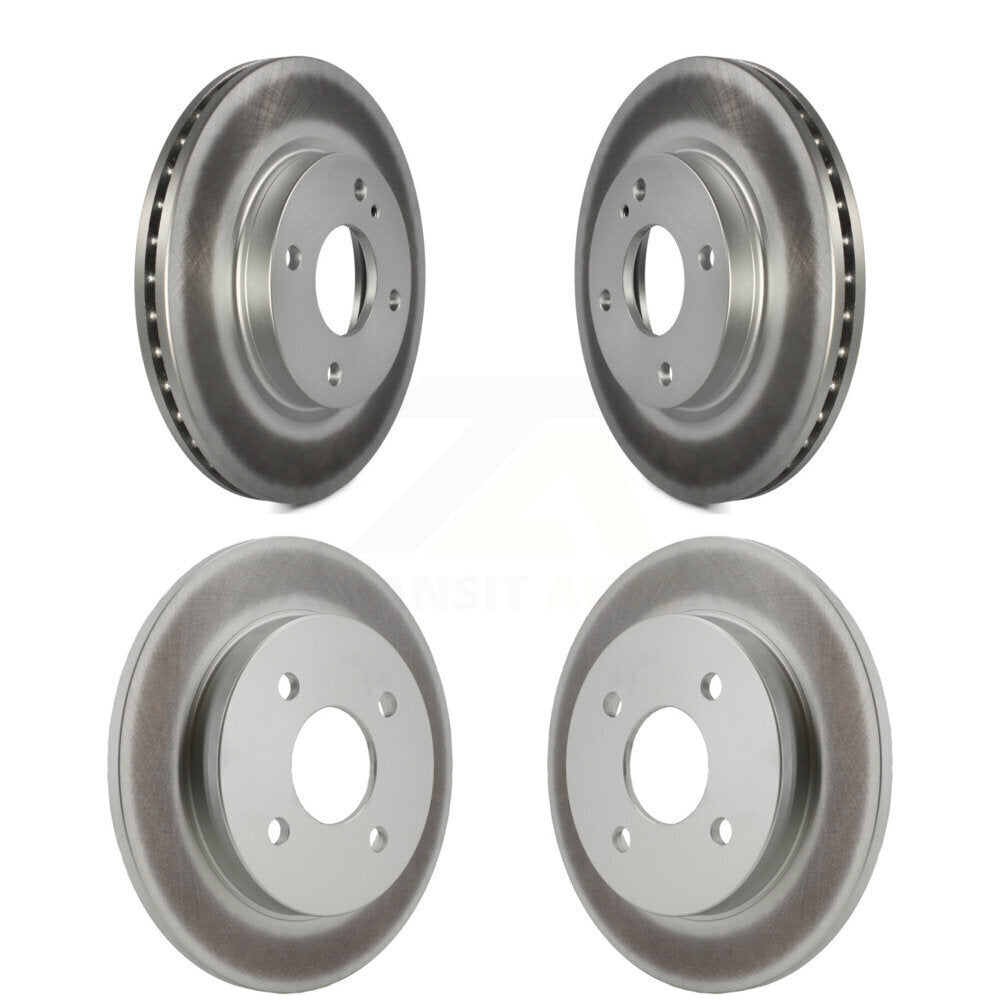 [Avant + Arrière] Kit de disque (revêtu) de frein pour Ford Fiesta KG-100800