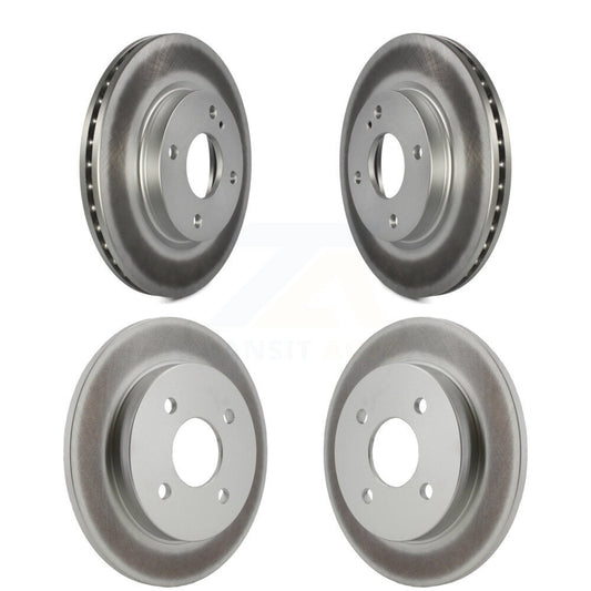 [Avant + Arrière] Kit de disque (revêtu) de frein pour Ford Fiesta KG-100800